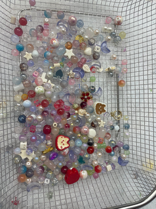 10 cuillères de perles multiples Plus de 7 OZ